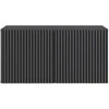 TV staliukas Sieninė TV spintelė Juoda 59,5 x 31 x 30 cm Apdirbta mediena