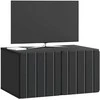 TV staliukas Sieninė TV spintelė Juoda 59,5 x 41 x 30 cm Apdirbta mediena