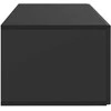 TV staliukas Sieninė TV spintelė Juoda 78,5 x 41 x 30 cm Apdirbta mediena