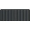 TV staliukas Sieninė TV spintelė Juoda 78,5 x 31 x 30 cm Apdirbta mediena