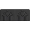 TV staliukas Sieninė TV spintelė Juoda 78,5 x 31 x 30 cm Apdirbta mediena