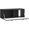 TV staliukas Sieninė TV spintelė Juoda 78,5 x 31 x 30 cm Apdirbta mediena