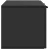 TV staliukas Sieninė TV spintelė Juoda 78,5 x 31 x 30 cm Apdirbta mediena