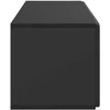 TV staliukas Sieninė TV spintelė Juoda 78,5 x 31 x 30 cm Apdirbta mediena