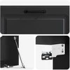 TV staliukas Sieninė TV spintelė Juoda 98 x 31 x 30 cm Apdirbta mediena