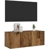TV staliukas Sieninė TV spintelė, medienos, 80x30x30cm, apdirbta mediena