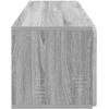 TV staliukas Sieninė TV spintelė Pilka sonoma ąžuolo 98 x 31 x 30 cm