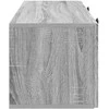 TV staliukas Sieninė TV spintelė Pilka sonoma ąžuolo 78,5 x 31 x 30 cm