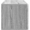 TV staliukas Sieninė TV spintelė Pilka sonoma ąžuolo 98 x 31 x 30 cm