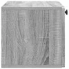 TV staliukas Sieninė TV spintelė Pilka sonoma ąžuolo 59,5 x 31 x 30 cm