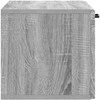 TV staliukas Sieninė TV spintelė Pilka sonoma ąžuolo 59,5 x 31 x 30 cm