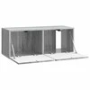 TV staliukas Sieninė TV spintelė Pilka sonoma ąžuolo 78,5 x 31 x 30 cm