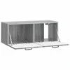 TV staliukas Sieninė TV spintelė Pilka sonoma ąžuolo 78,5 x 31 x 30 cm