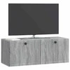 TV staliukas Sieninė TV spintelė Pilka sonoma ąžuolo 78,5 x 31 x 30 cm
