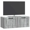 TV staliukas Sieninė TV spintelė Pilka sonoma ąžuolo 78,5 x 31 x 30 cm