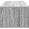 TV staliukas Sieninė TV spintelė Pilka sonoma ąžuolo 78,5 x 41 x 30 cm