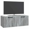 TV staliukas Sieninė TV spintelė Pilka sonoma ąžuolo 78,5 x 31 x 30 cm