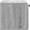 TV staliukas Sieninė TV spintelė 59,5 x 31 x 30 cm Pilka Sonoma