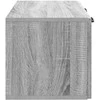 TV staliukas Sieninė TV spintelė Pilka sonoma ąžuolo 59,5 x 31 x 30 cm