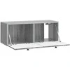 TV staliukas Sieninė TV spintelė 78,5 x 31 x 30 cm Pilka Sonoma
