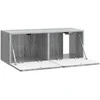 TV staliukas Sieninė TV spintelė Pilka sonoma ąžuolo 78,5 x 31 x 30 cm