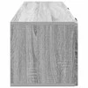 TV staliukas Sieninė TV spintelė Pilka sonoma ąžuolo 98 x 31 x 30 cm