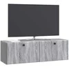 TV staliukas Sieninė TV spintelė 98 x 31 x 30 cm Pilka Sonoma