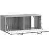 TV staliukas Sieninė TV spintelė Pilka sonoma ąžuolo 78,5 x 31 x 30 cm