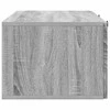 TV staliukas Sieninė TV spintelė Pilka sonoma ąžuolo 99 x 41 x 30 cm