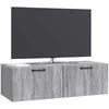 TV staliukas Sieninė TV spintelė Pilka sonoma ąžuolo 98 x 41 x 30 cm