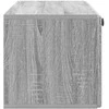 TV staliukas Sieninė TV spintelė 98 x 31 x 30 cm Pilka Sonoma
