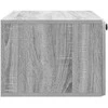 TV staliukas Sieninė TV spintelė 78,5 x 41 x 30 cm Pilka Sonoma