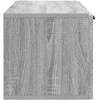 TV staliukas Sieninė TV spintelė Pilka sonoma ąžuolo 98 x 31 x 30 cm