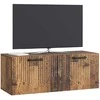 TV staliukas Sieninė TV spintelė Sendintos medienos 78,5 x 31 x 30 cm
