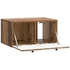TV staliukas Sieninė TV spintelė 59,5 x 41 x 30 cm Sendintos medienos