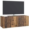 TV staliukas Sieninė TV spintelė Sendintos medienos 78,5 x 31 x 30 cm