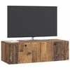 TV staliukas Sieninė TV spintelė Sendintos medienos 98 x 41 x 30 cm