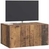 TV staliukas Sieninė TV spintelė Sendintos medienos 59,5 x 41 x 30 cm