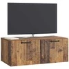 TV staliukas Sieninė TV spintelė Sendintos medienos 78,5 x 41 x 30 cm