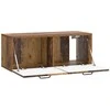 TV staliukas Sieninė TV spintelė Sendintos medienos 78,5 x 31 x 30 cm