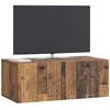 TV staliukas Sieninė TV spintelė Sendintos medienos 78,5 x 41 x 30 cm