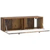 TV staliukas Sieninė TV spintelė 98 x 31 x 30 cm Sendintos medienos