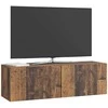 TV staliukas Sieninė TV spintelė Sendintos medienos 98 x 31 x 30 cm