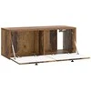 TV staliukas Sieninė TV spintelė 78,5 x 31 x 30 cm Sendintos medienos