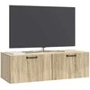 TV staliukas Sieninė TV spintelė Sonoma ąžuolas 98 x 41 x 30 cm