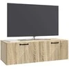 TV staliukas Sieninė TV spintelė Sonoma ąžuolas 98 x 41 x 30 cm