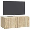 TV staliukas Sieninė TV spintelė Sonoma ąžuolas 78,5 x 41 x 30 cm
