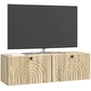 TV staliukas Sieninė TV spintelė Sonoma ąžuolas 98 x 31 x 30 cm