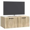 TV staliukas Sieninė TV spintelė Sonoma ąžuolas 78,5 x 41 x 30 cm