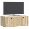 TV staliukas Sieninė TV spintelė 78,5 x 41 x 30 cm Sonoma ąžuolas